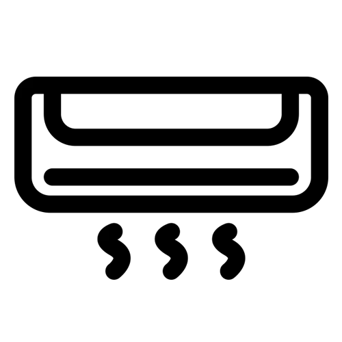 a/c unit icon silhouette